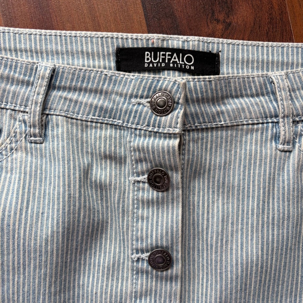 Buffalo David Bitton Catherine Patchwork Pinstrip… - image 3